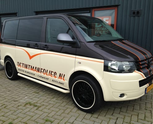 VW T5 reclame Transporter De Tintmanfolies-3